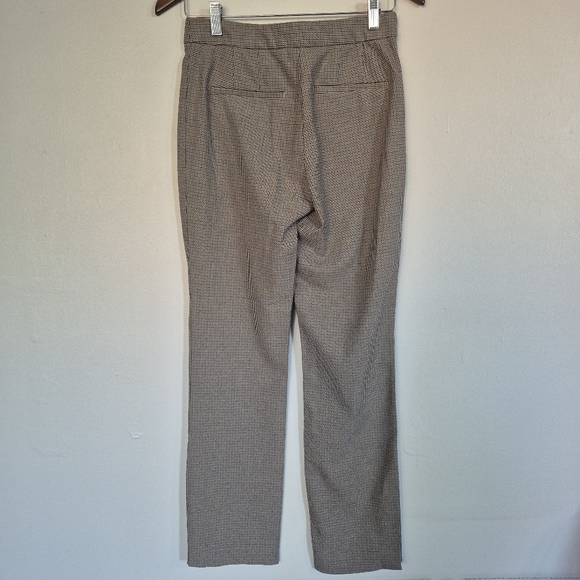 Babaton Aritzia Numero Houndstooth Ankle Slim Pants Size 6 - Picture 6 of 14